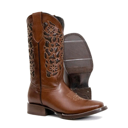 Bota Dalila Tabaco Dama