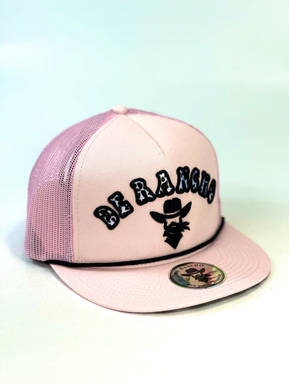 Gorra De Rancho Rosada