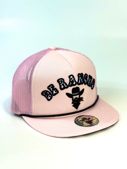 Gorra De Rancho Rosada