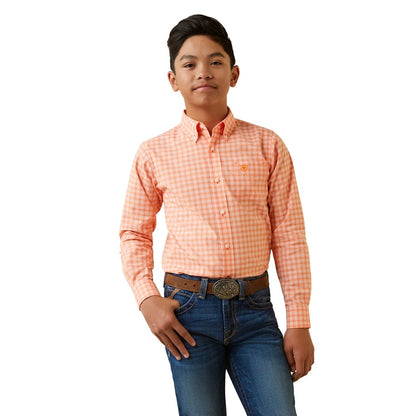 Camisa Ariat Matias Pro Fit Shirt Juvenil