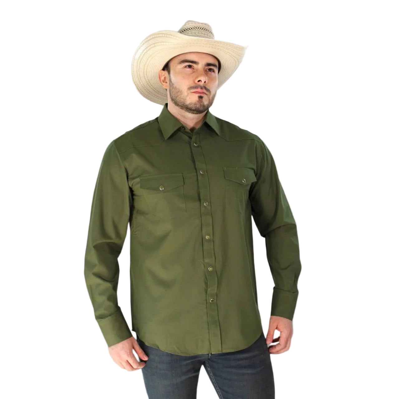 Camisas Cactus Verde Olivo
