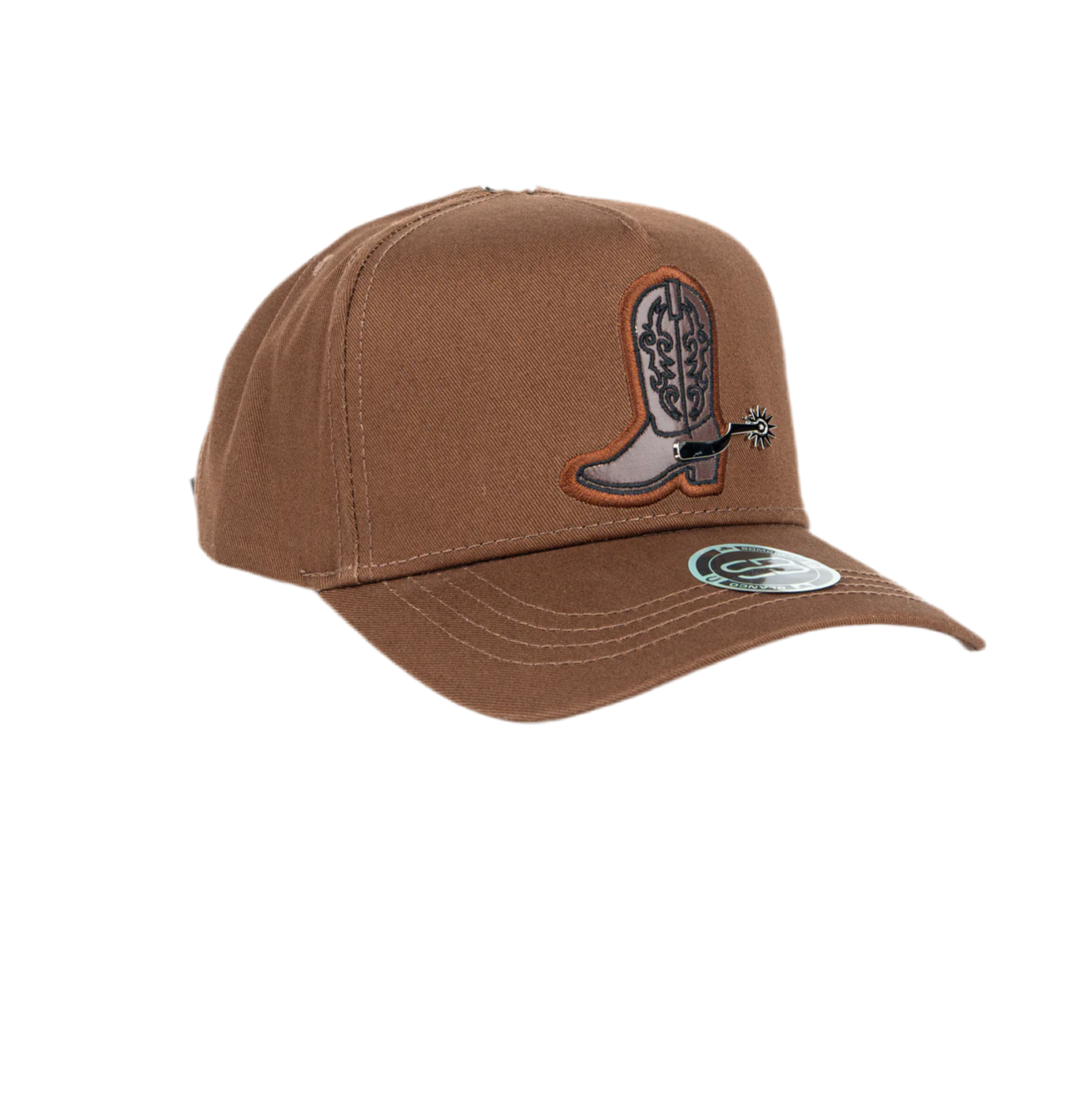Gorra Sombrero Blanco Boot Café