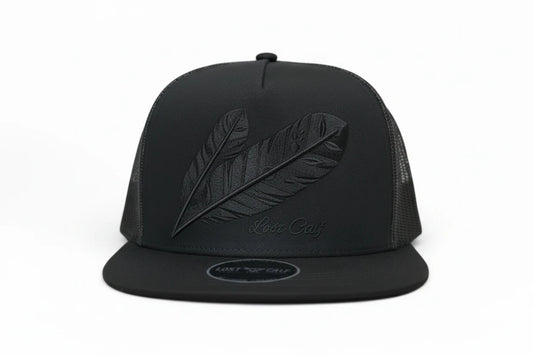 Gorra Lostcalf Plumas Black