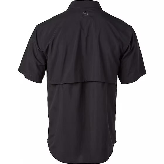 Camisa Magellan Negra Manga Corta Caballero