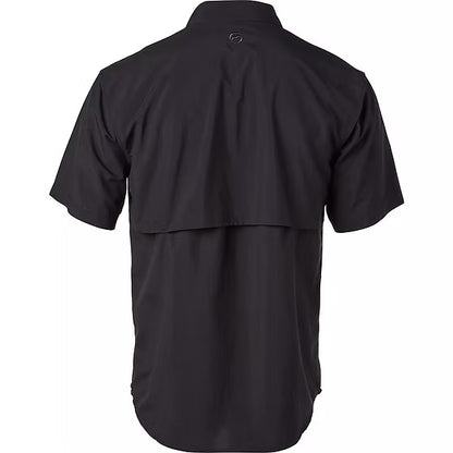 Camisa Magellan Negra Manga Corta Caballero
