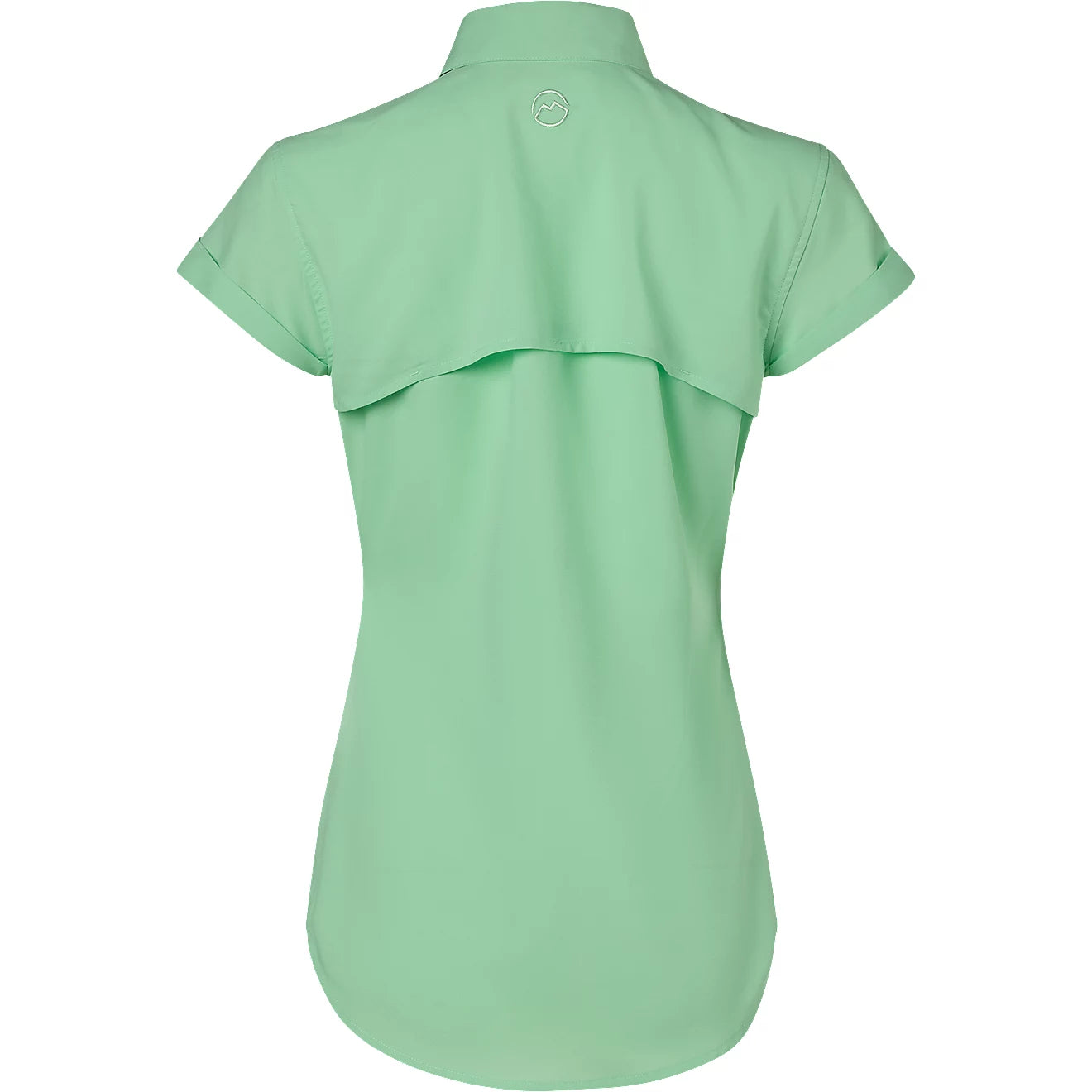 Camisa Magellan Manga Corta Dama Verde Ash