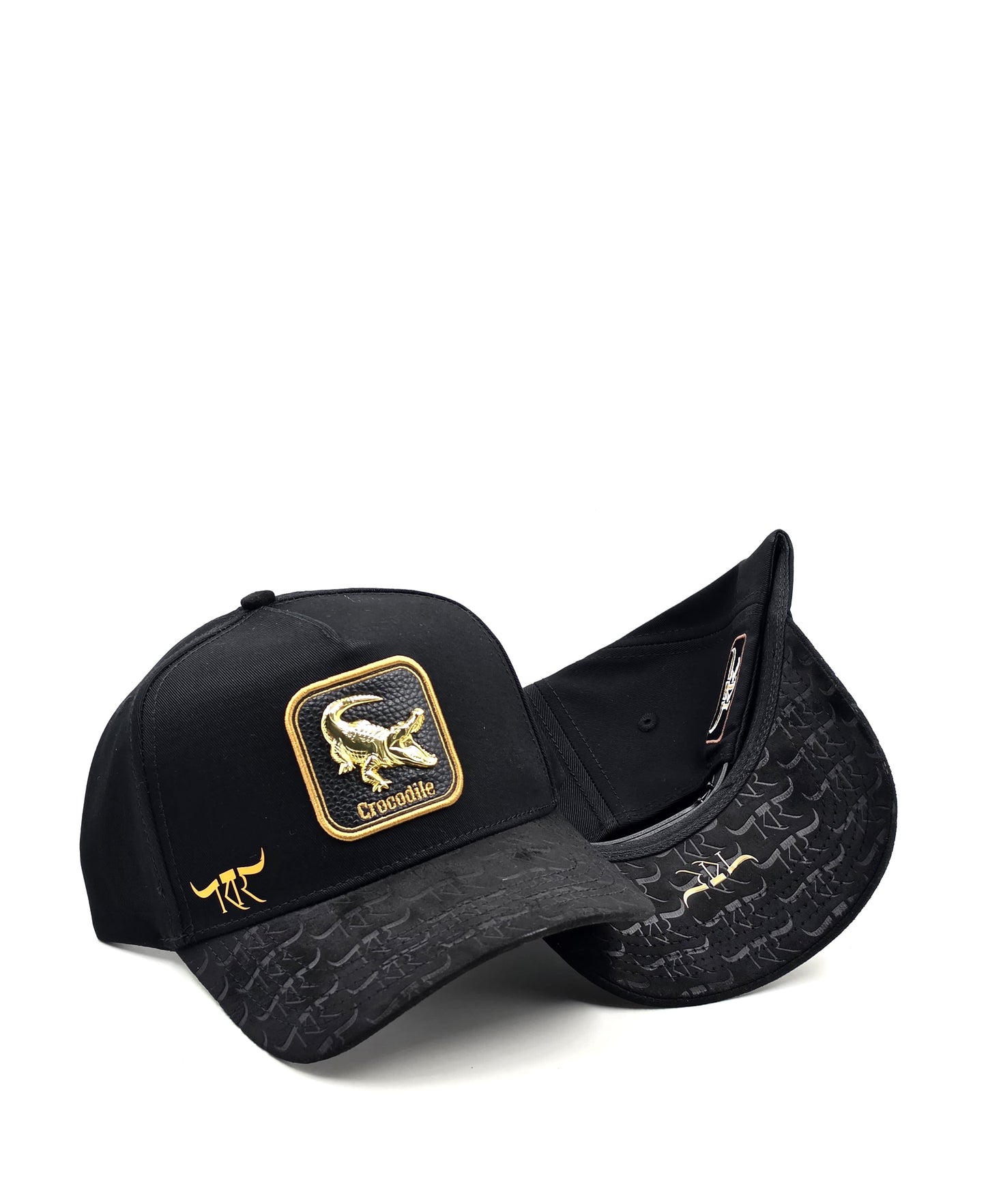 Gorra King Ranch Alligator Dorada
