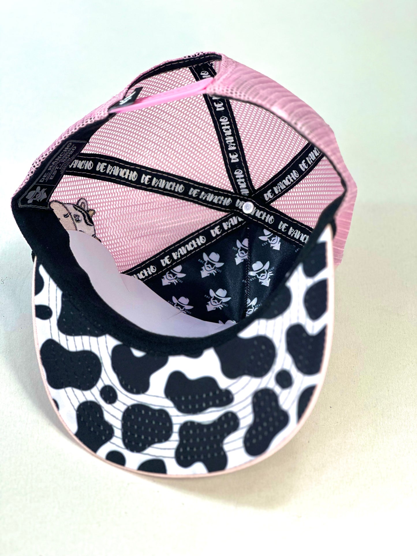 Gorra De Rancho Rosada