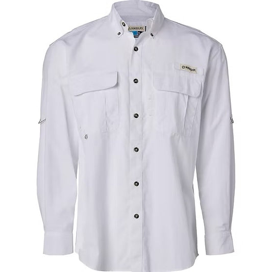 Camisa Magellan Blanca Manga Larga