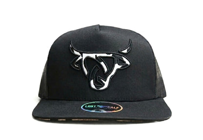 Gorra Lostcalf Cow Black