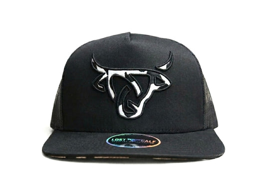 Gorra Lostcalf Cow Black