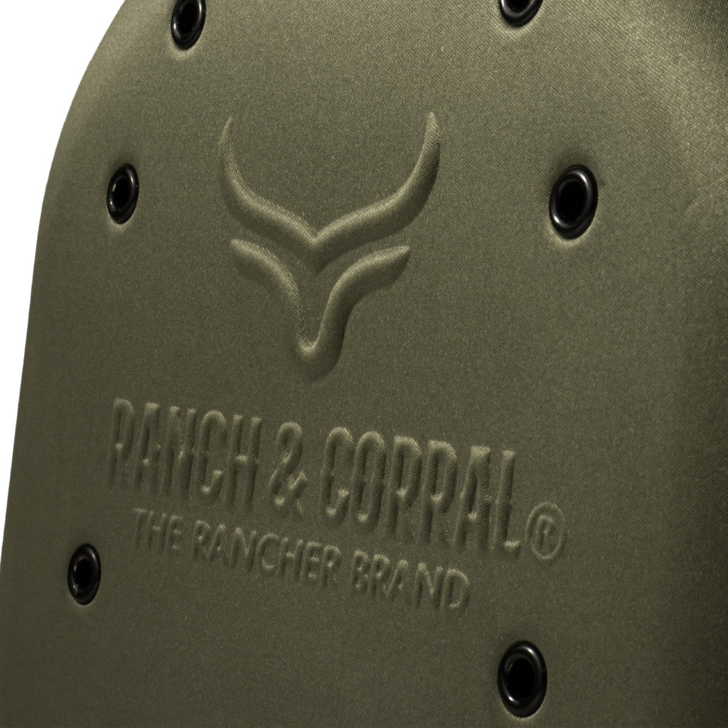 Porta Gorras Ranch & Corral Verde Militar Solido