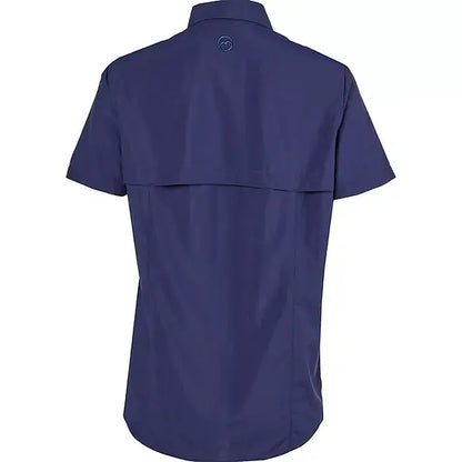 Camisa Magellan Azul Marino Manga Corta Dama