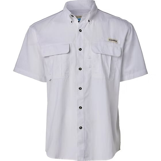 Camisa Magellan Blanca Manga Corta Caballero