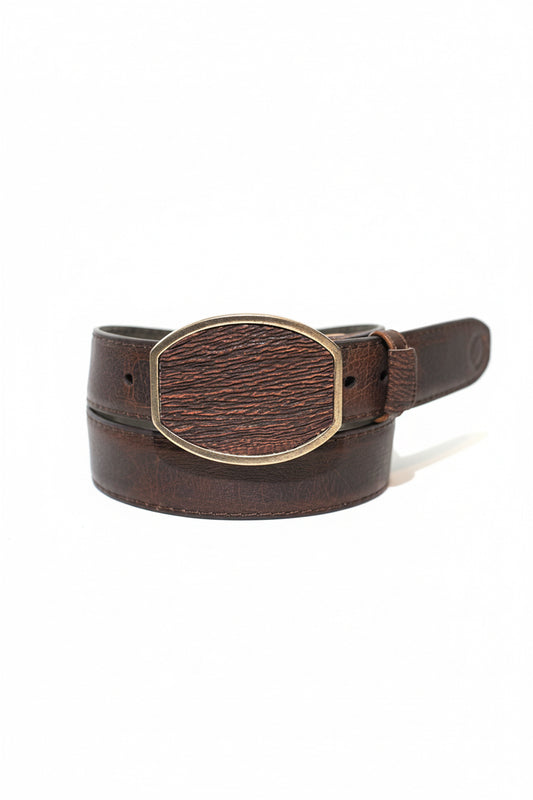 Cinturón Martelli Chocolate Tiburón