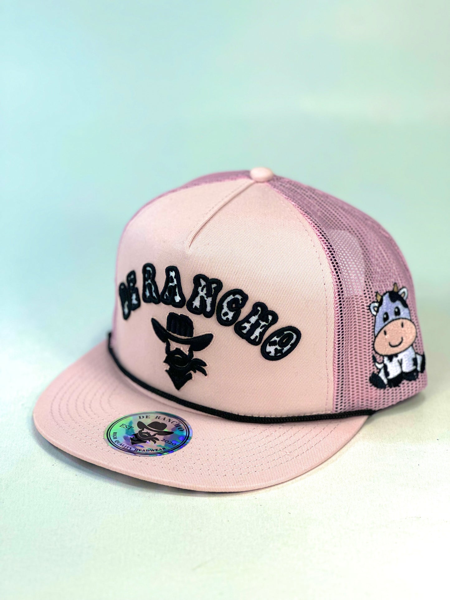 Gorra De Rancho Rosada