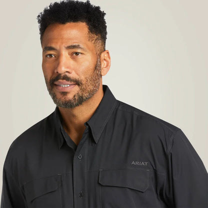 Camisa Ariat Venttek Outbound Black