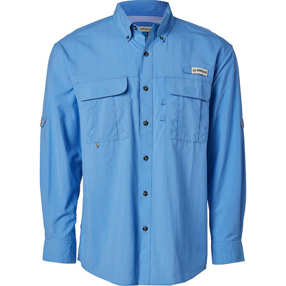 Camisa Magellan Manga Larga Azul Cielo Caballero