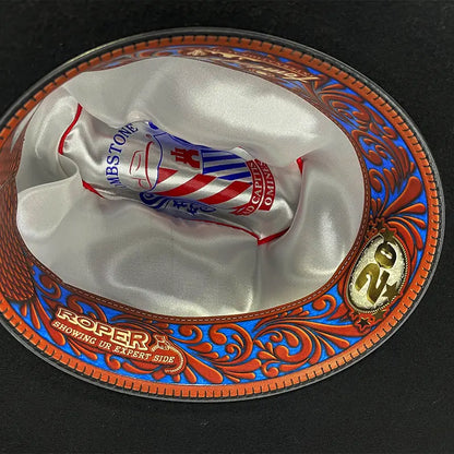 Texana Tombstone Roper 20 Estrellas Negro