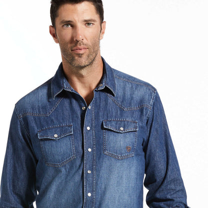 Camisa Ariat Classic Fit Denim Shirt Caballero