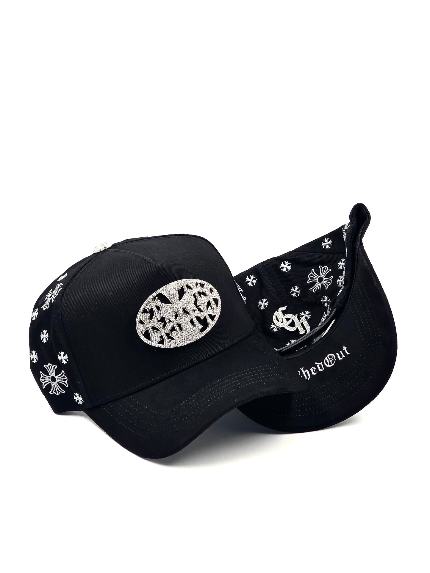 Gorra Cashed Out Iced Out Chrome