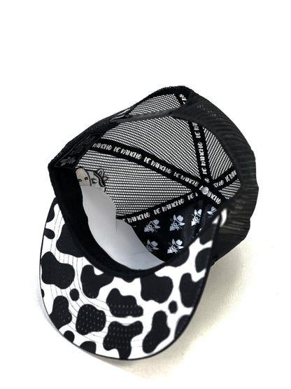 Gorra De Rancho Negra/Blanco