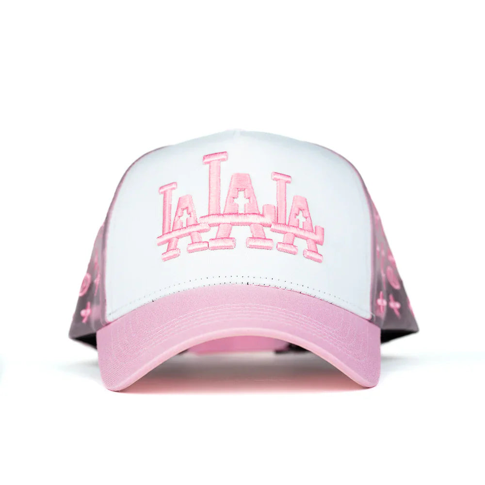 Gorra Rude Awakenings LA LA LA Pink
