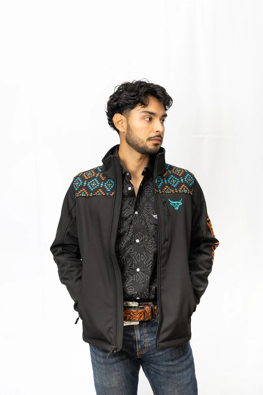 Chamarra Lostcalf Azteca Black