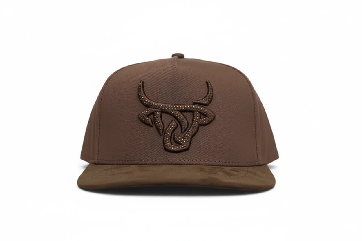 Gorra Lostcalf Star Brown Plana