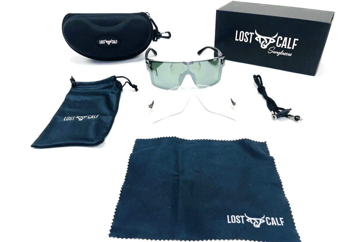 Lentes Lostcalf Vertex Transparente/Grey