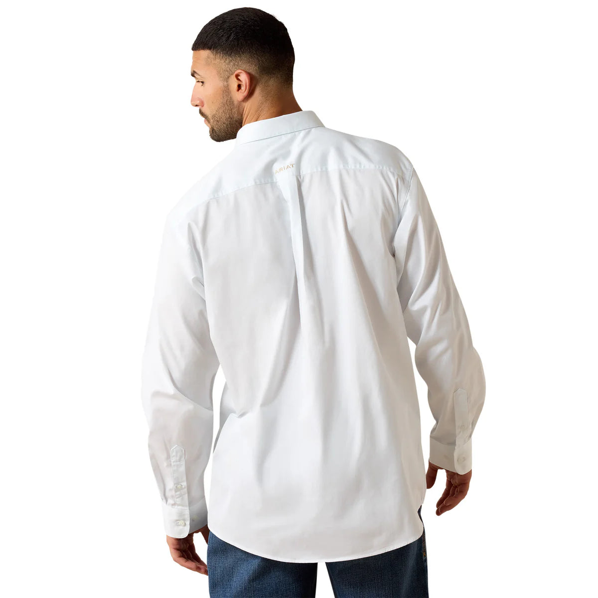 Camisa Ariat MNS Team Logo Lightweight Twill Classic Fit Shirt Caballero