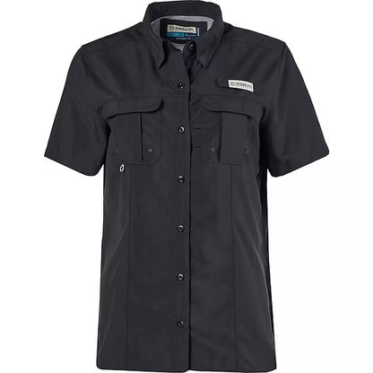 Camisa Magellan Negra Manga Corta Dama