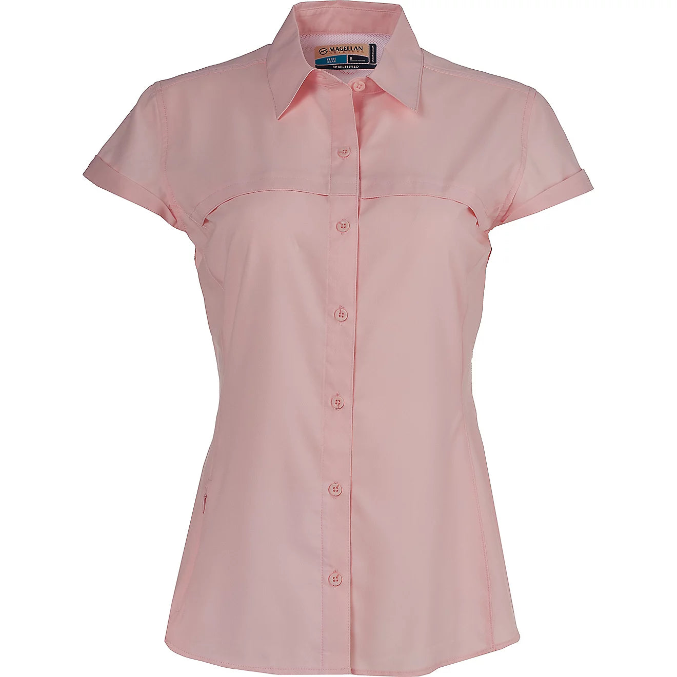 Camisa Magellan Dama Manga Corta Rosa Quartz ES