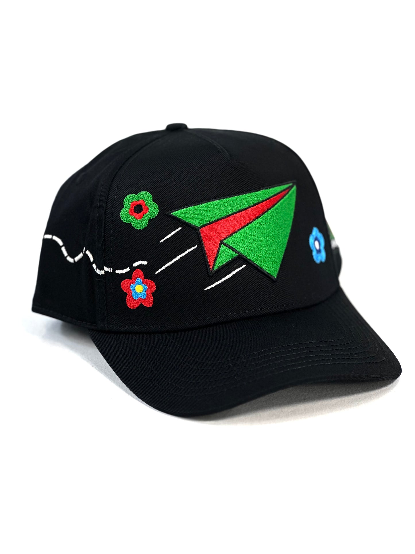 Gorra problematic and dangerous pilotito Black cerrada
