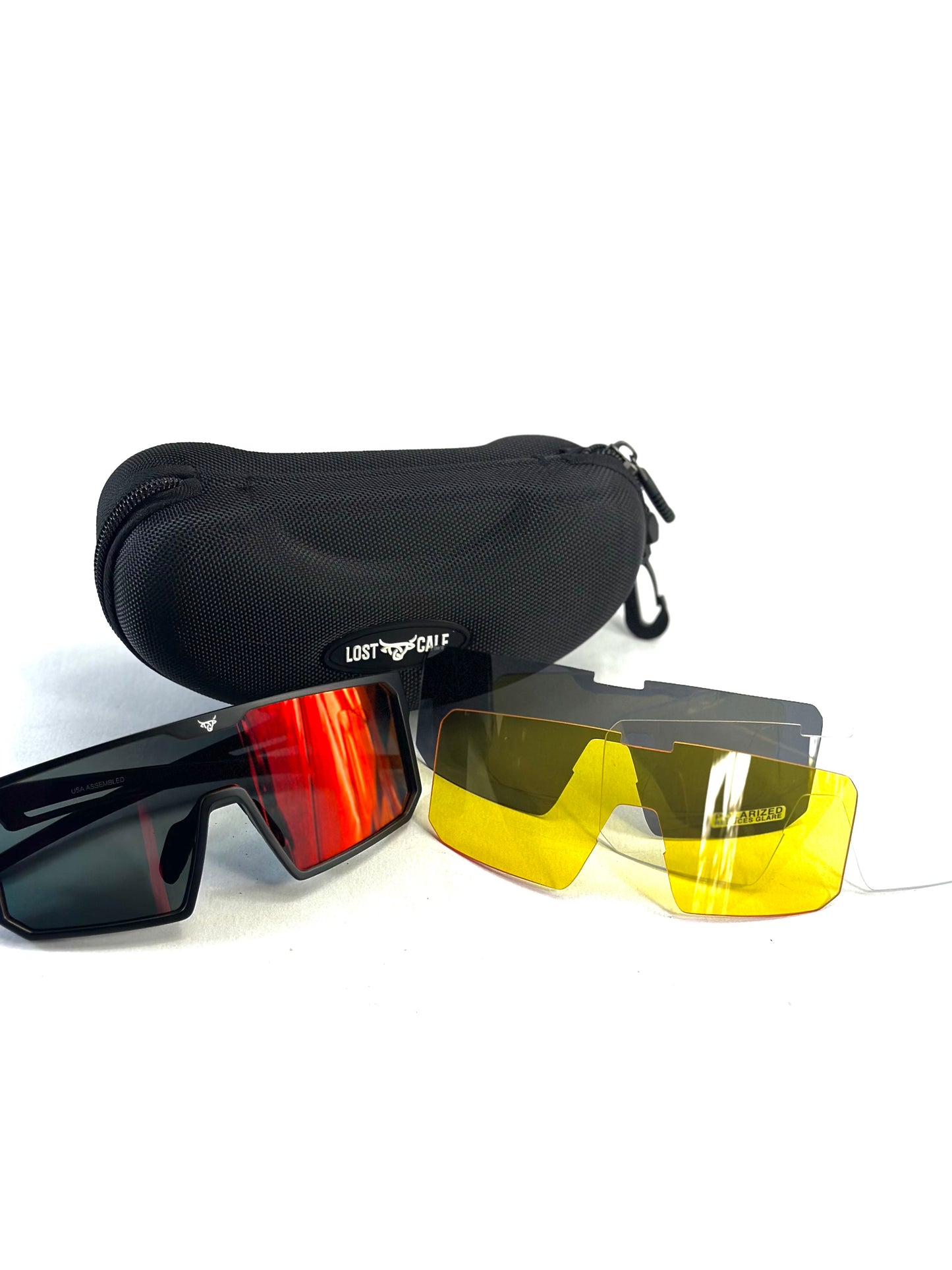 Lentes Lostcalf Cometa Black Red