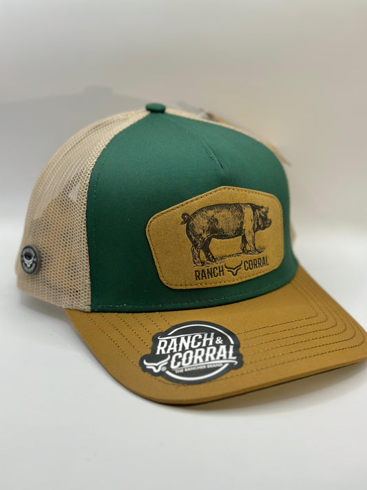 Gorra ranch & corral porcino 02