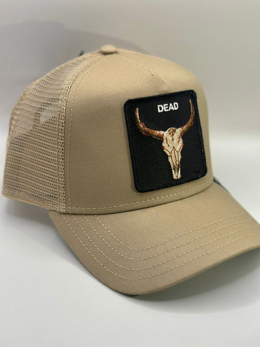Gorra goorin bros dead crema