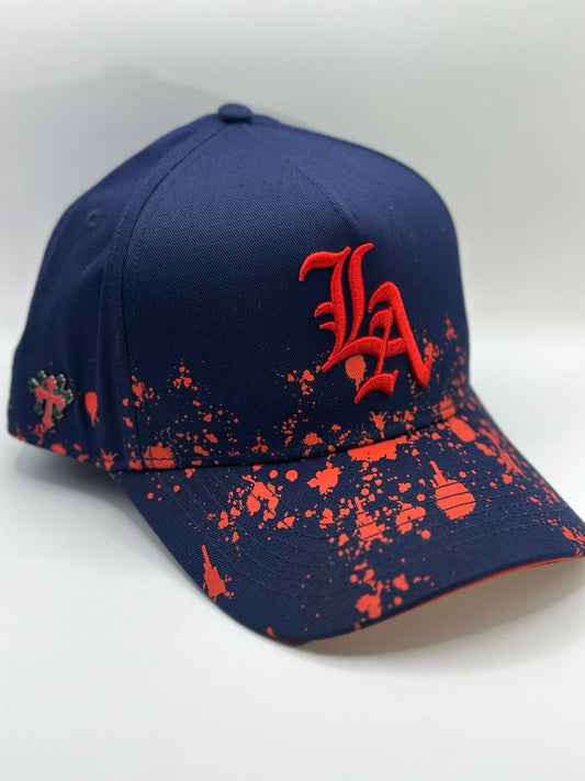 Gorra cash only "LA" colors