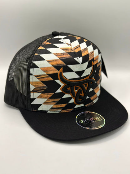 Gorra lostcalf Texana | Cafe black
