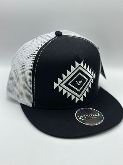 Gorra lostcalf | white and black