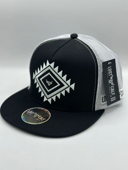 Gorra lostcalf | white and black