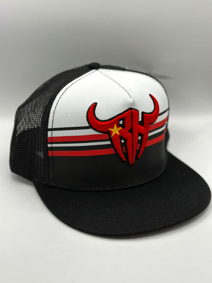Gorra rouhg hand rojo | black