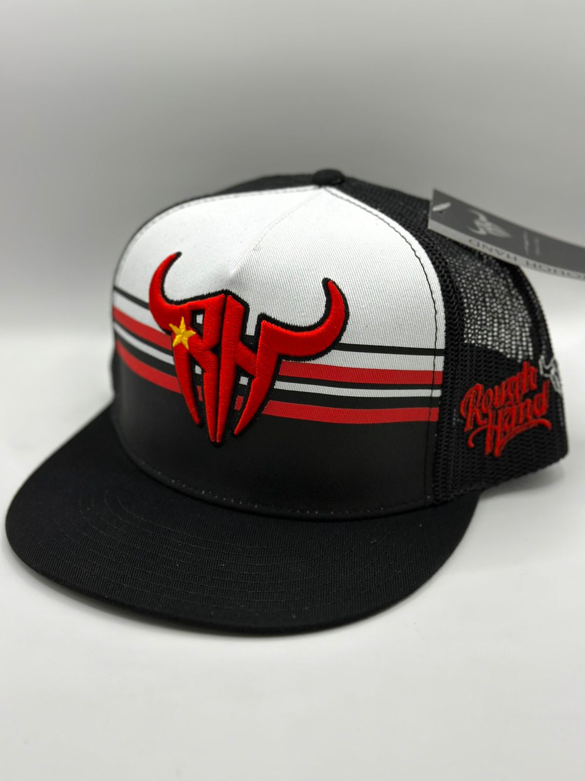 Gorra rouhg hand rojo | black