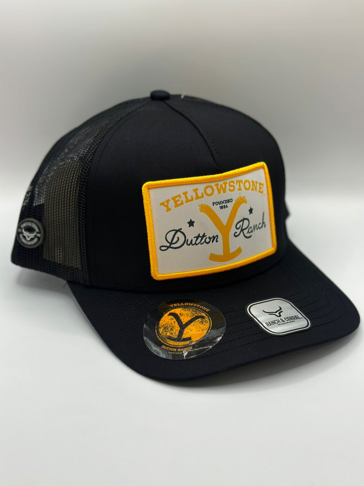 Gorra Ranch & Corral Yellowstone Negro