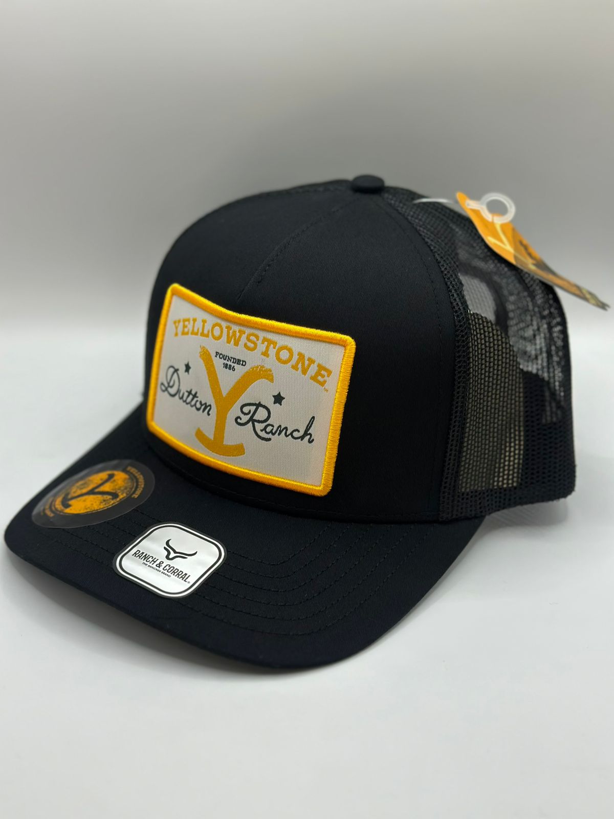 Gorra Ranch & Corral Yellowstone Negro