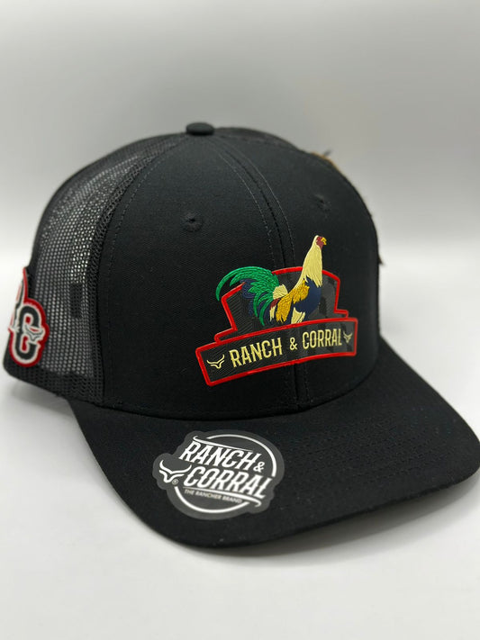 Gorra Ranch & Corral gallo fino