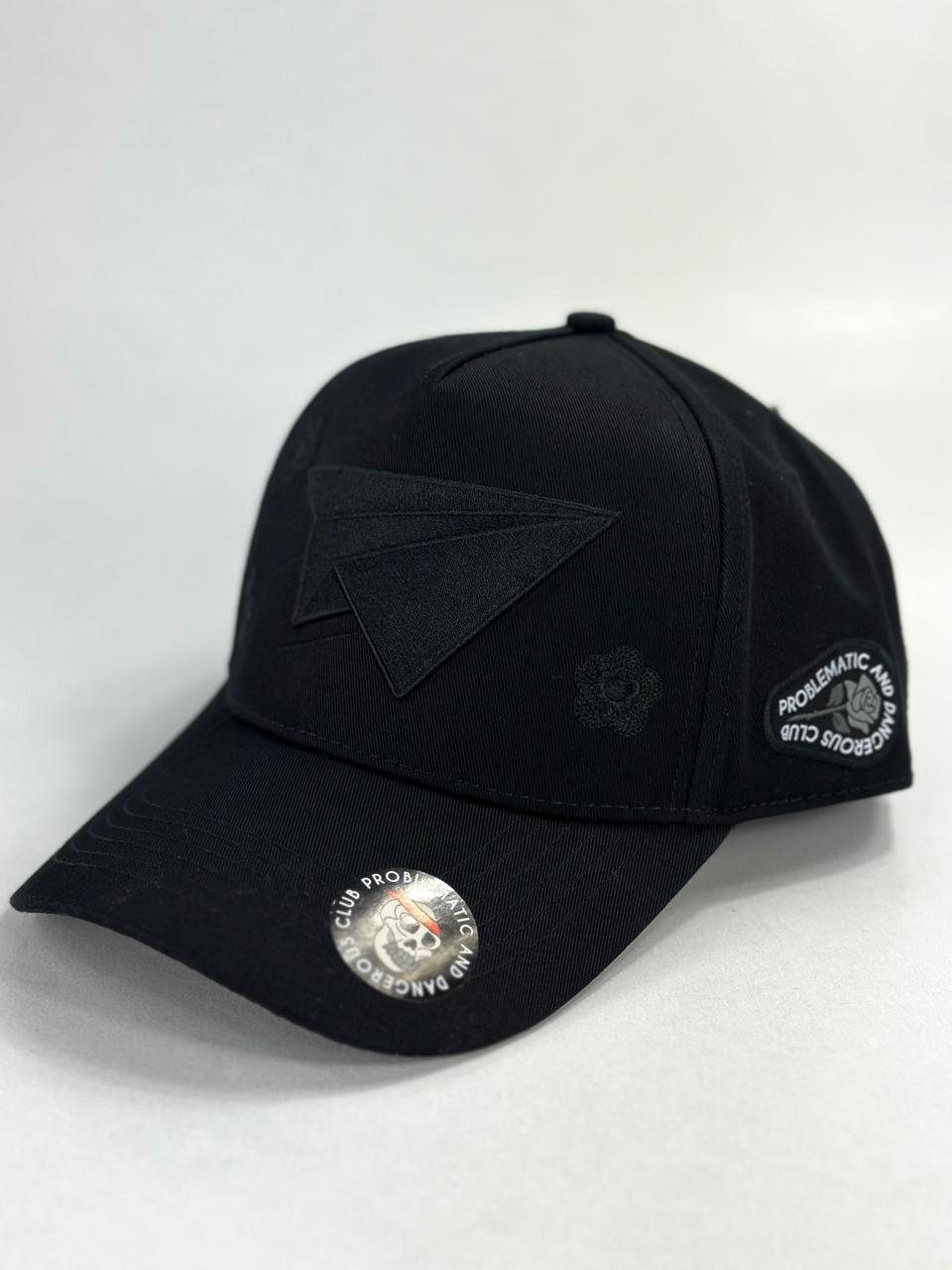 Gorra problematic and dangerous Edicion especial Pilotito FULL BLACK